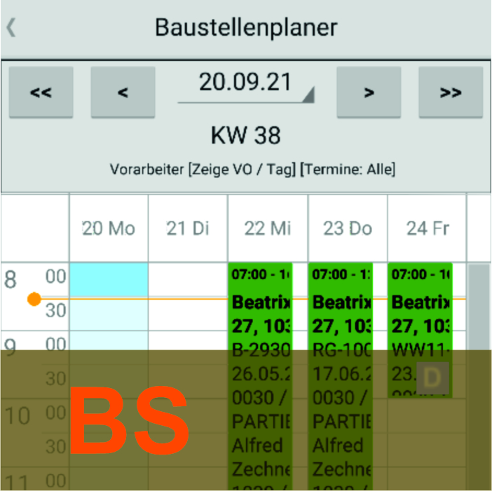 startseite baustellenplaner